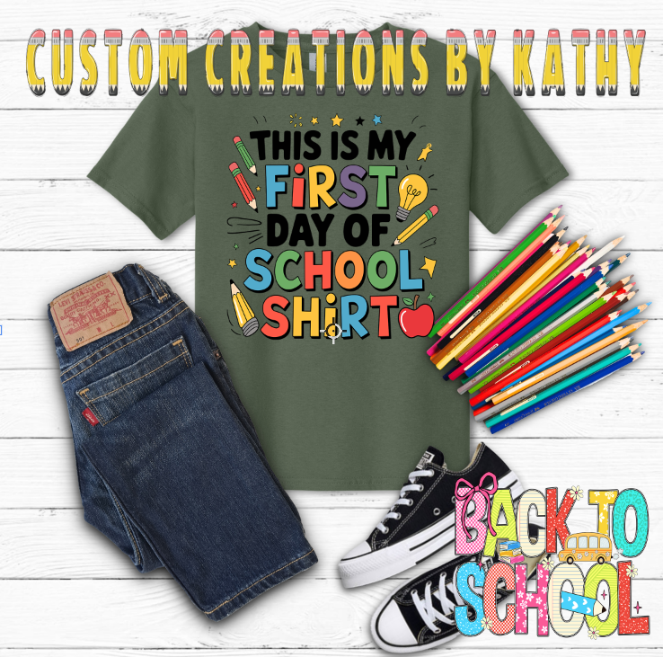 First Day of School Shirt