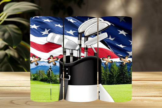 Golf/Flag Tumbler