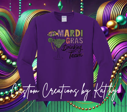 Mardi Gras Drinking Team