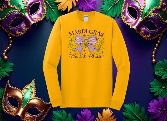 Mardi Gras Social Club Fleur-de-lis