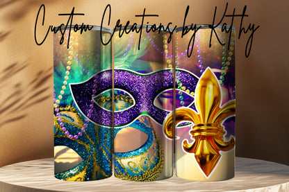 Mardi Gras Mask Scene