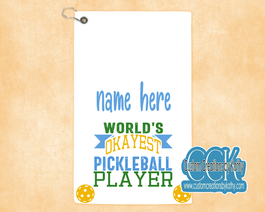 World's Okayest Pickleball Player