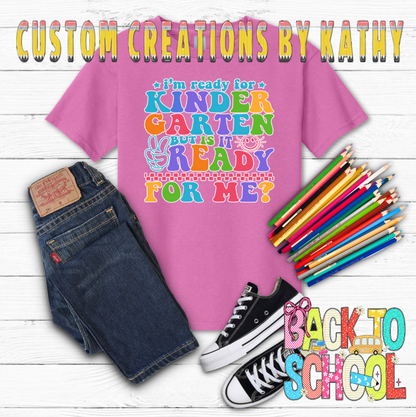 I'm Ready for Kindergarten