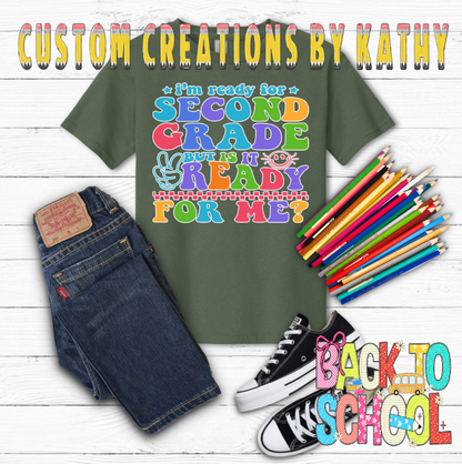 I'm Ready for Second Grade